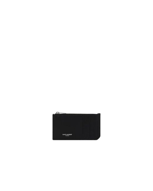 Saint Laurent Black Wallets & Cardholders for men