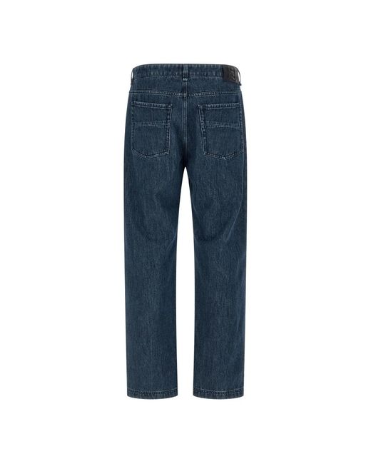 Fendi Blue Straight Jeans for men