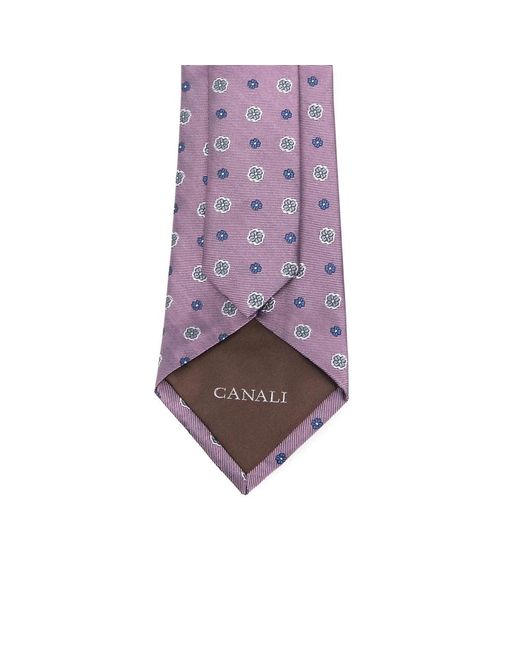 Ties Canali de hombre de color Purple
