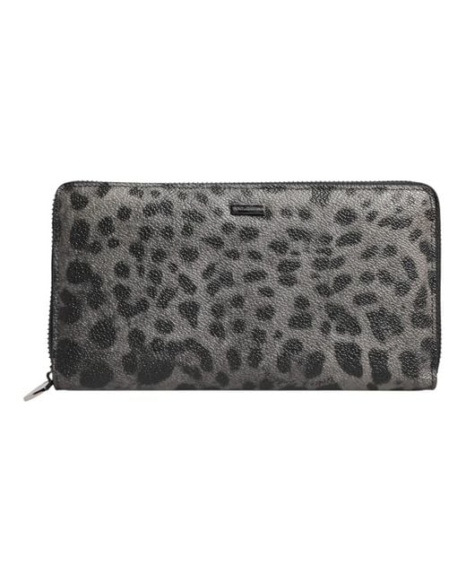 Dolce & Gabbana Gray Wallets & Cardholders