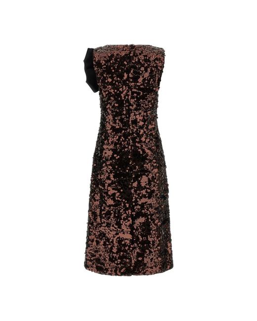Ganni Brown Party Dresses