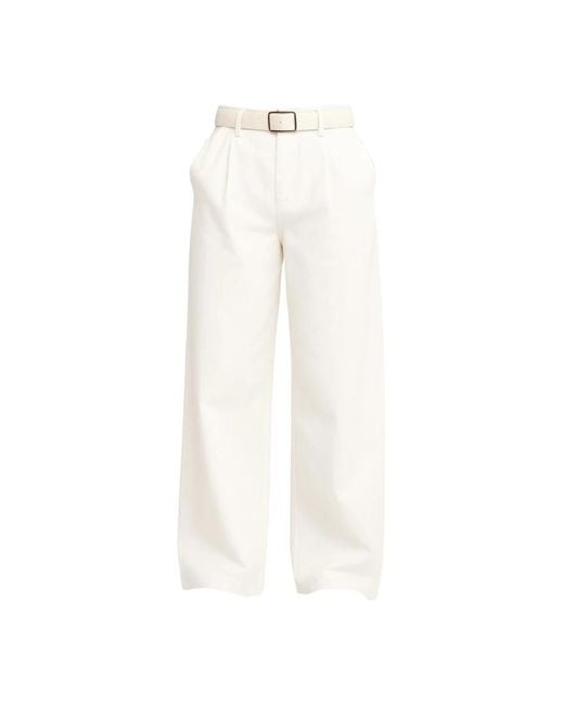 Birgitte Herskind White Wide Trousers