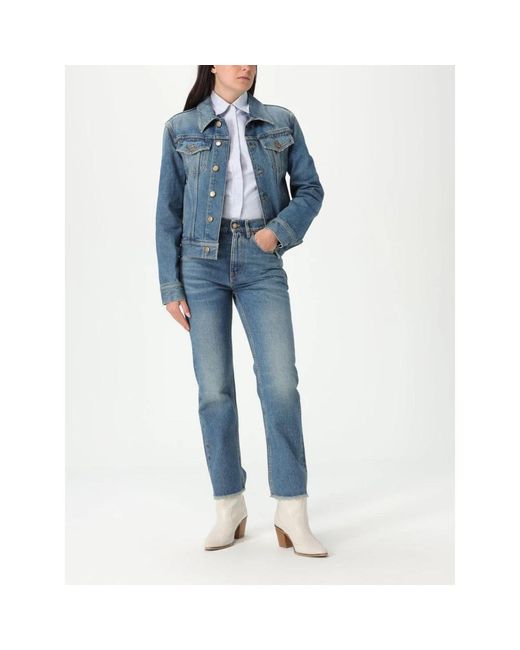 Golden Goose Deluxe Brand Blue Straight Jeans