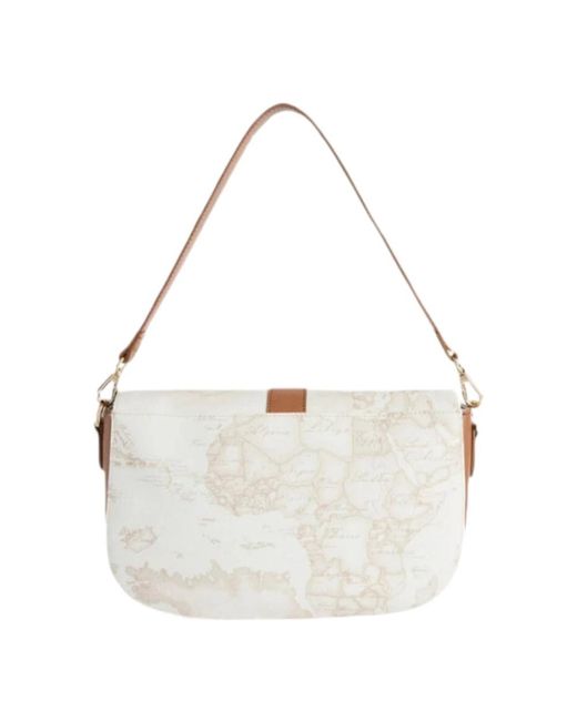 Alviero Martini 1A Classe White Shoulder Bags