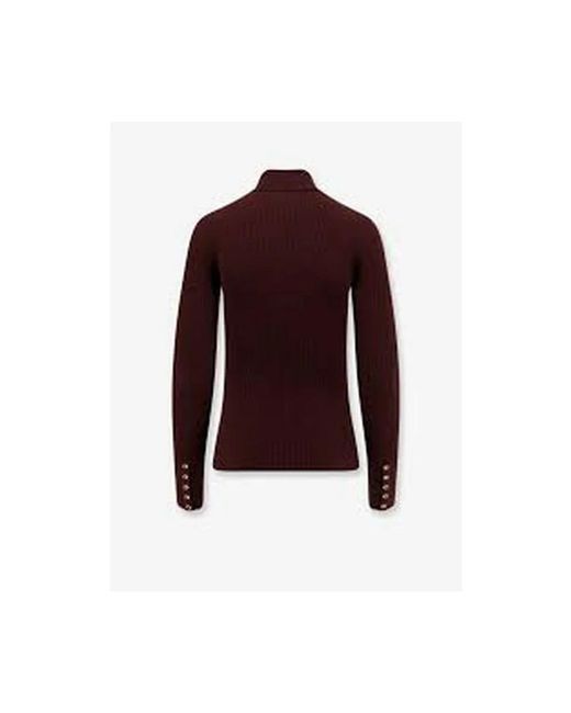 Elisabetta Franchi Purple Turtlenecks