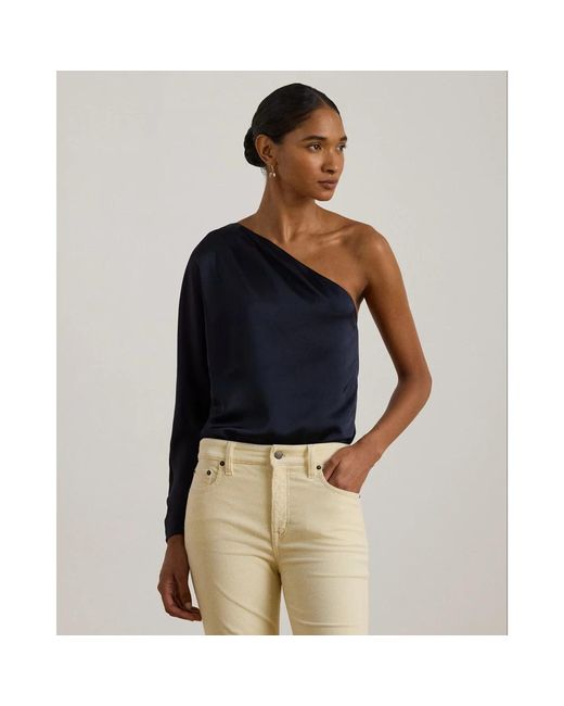 Ralph Lauren Blue Long Sleeve Tops