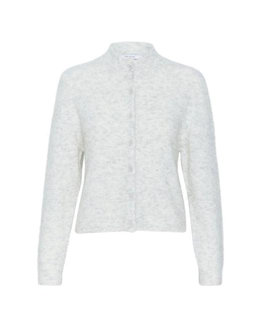 Gestuz White Cardigans