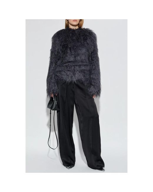 Faux Fur & Shearling Jackets di Zadig & Voltaire in Black
