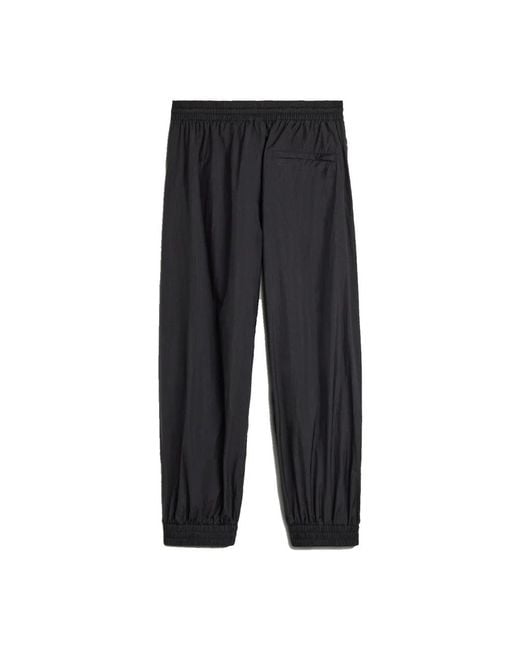 Y-3 Black Tapered Trousers for men