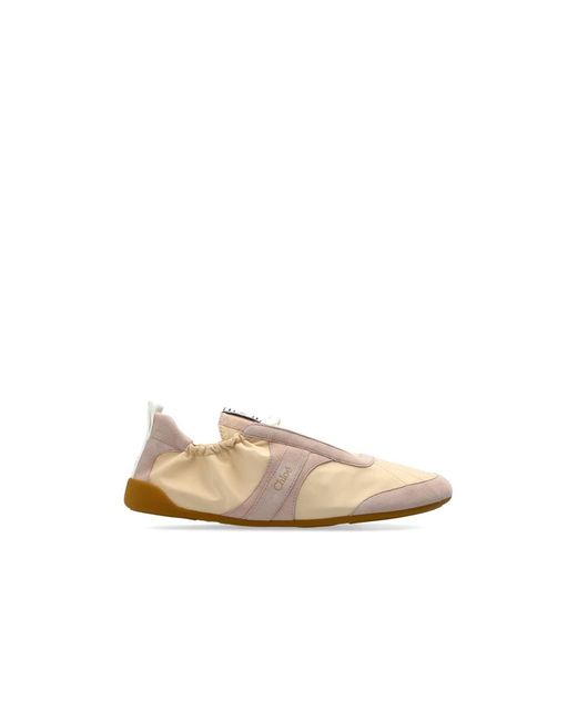 Chloé Natural Sneakers