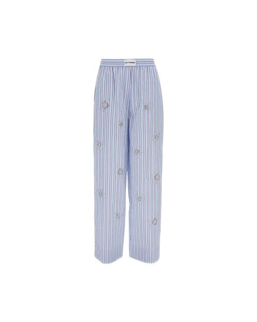 Des Phemmes Blue Wide Trousers