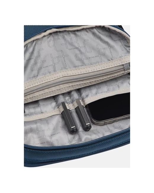 Roncato Blue Cross Body Messenger for men