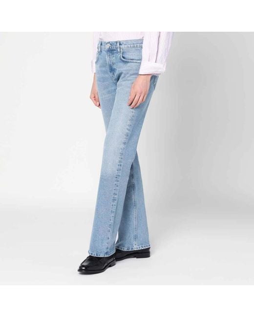 Citizens of Humanity Blue Straight Fit Jeans
