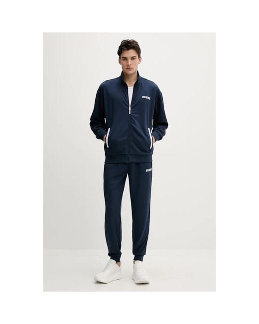 Zip-Throughs Guess de hombre de color Blue