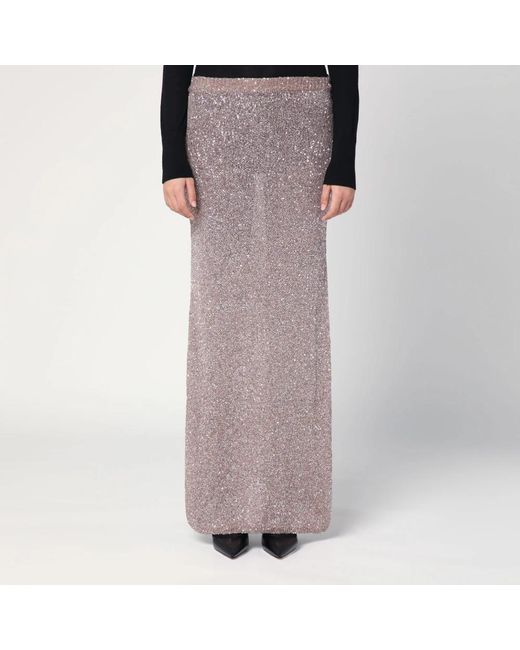 Balenciaga Brown Maxi Skirts