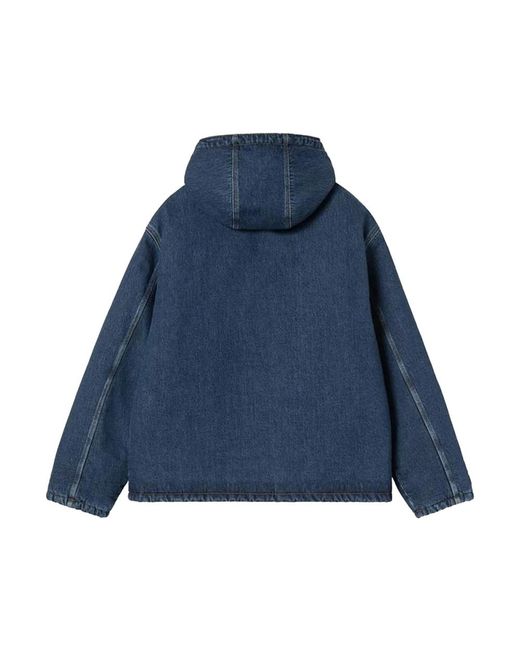 Carhartt Blue Denim Jackets for men
