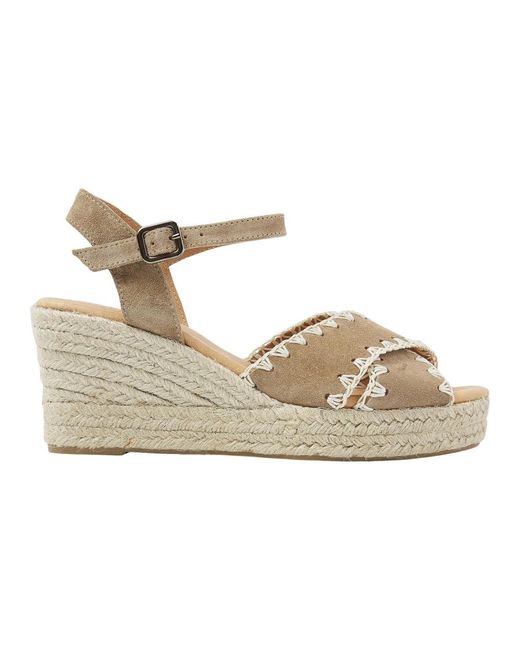 Wedges di Via Vai in Metallic