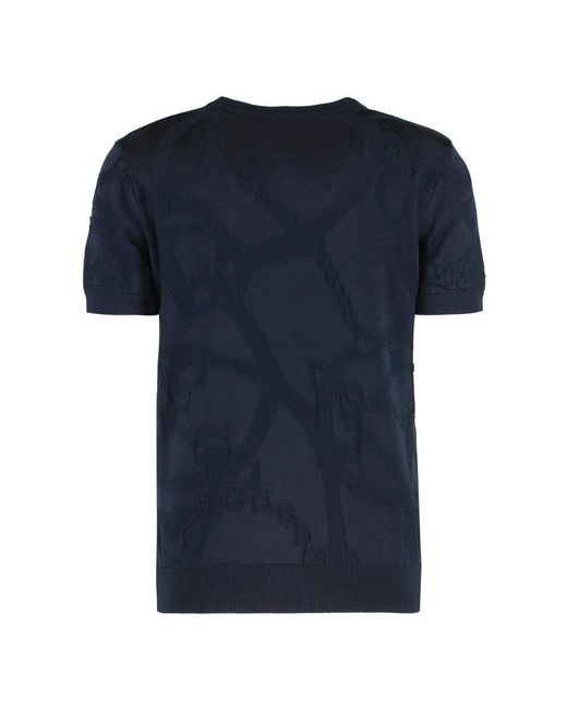 Ralph Lauren Blue Round-Neck Knitwear
