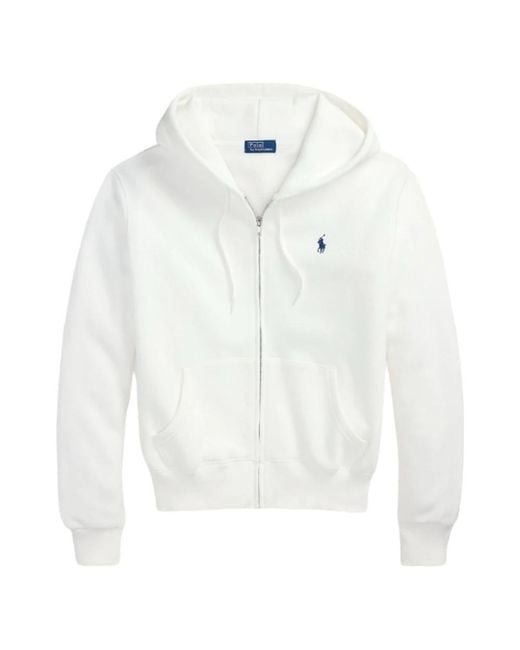 Polo Ralph Lauren White Zip-Throughs