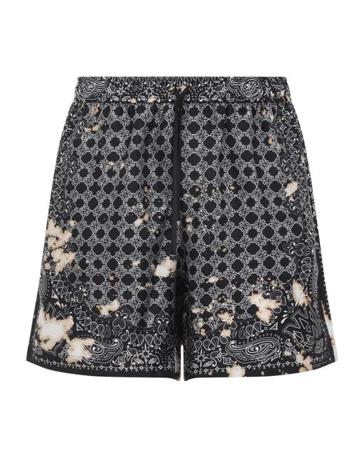 Amiri Black Short Shorts for men