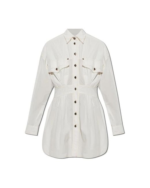 Versace White Shirt Dresses