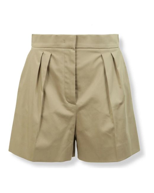 Max Mara Green Casual Shorts