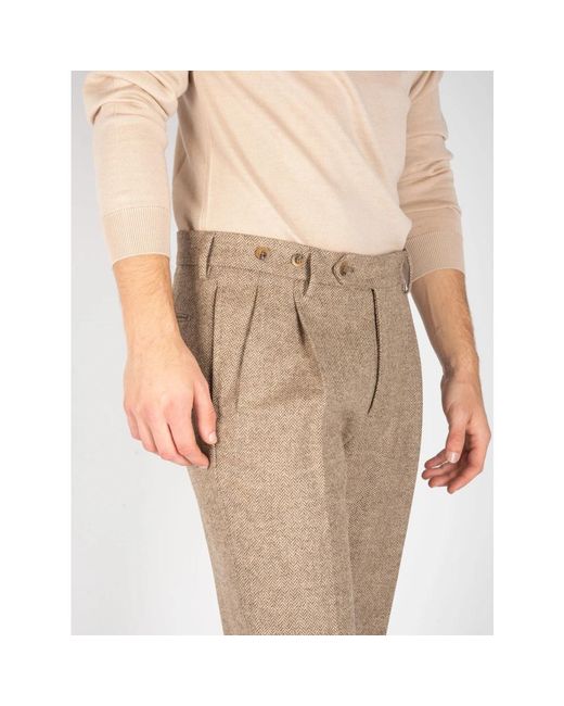 BERWICK 1707 Natural Chinos for men