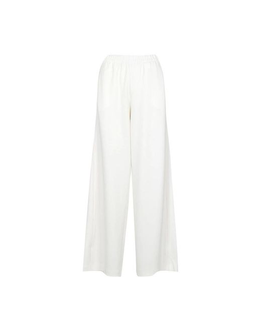 Fay Regular Fit Jersey Broeken in het White