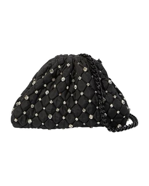 Maria La Rosa Black Clutches