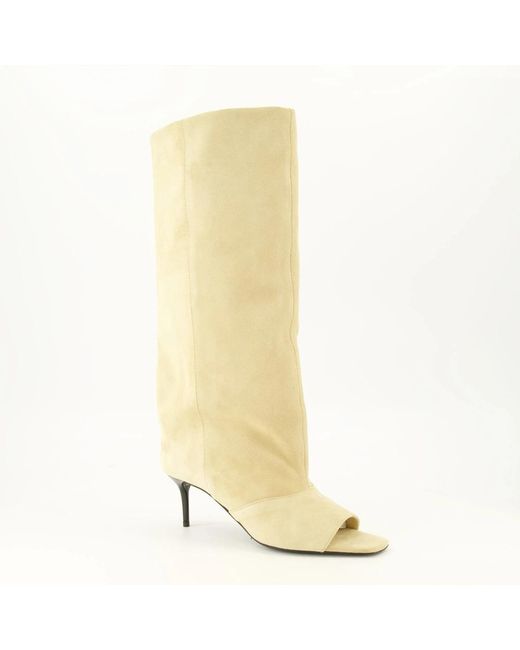 IRO Yellow Heeled Boots