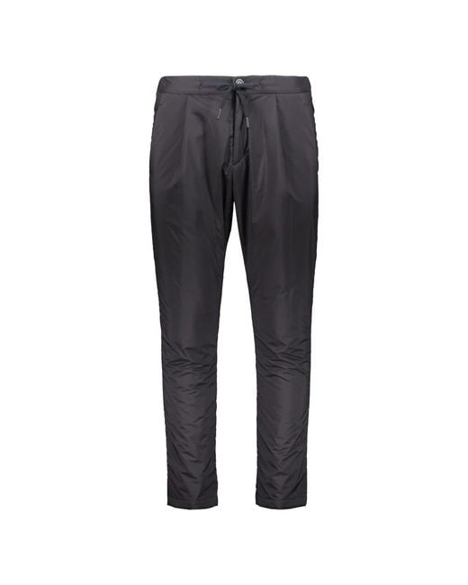 Herno Gewatteerde Broek Met Polyester Vulling in het Gray voor heren