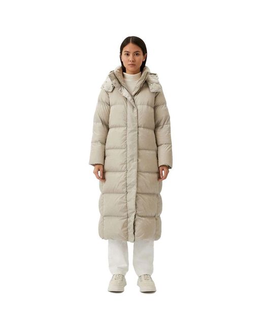 Down Coats Add de color Natural