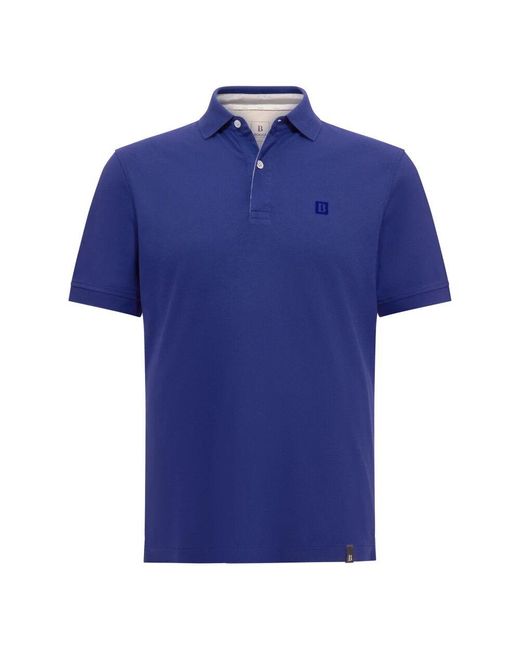 Boggi Baumwoll-Piqué-Poloshirt in Gray für Herren