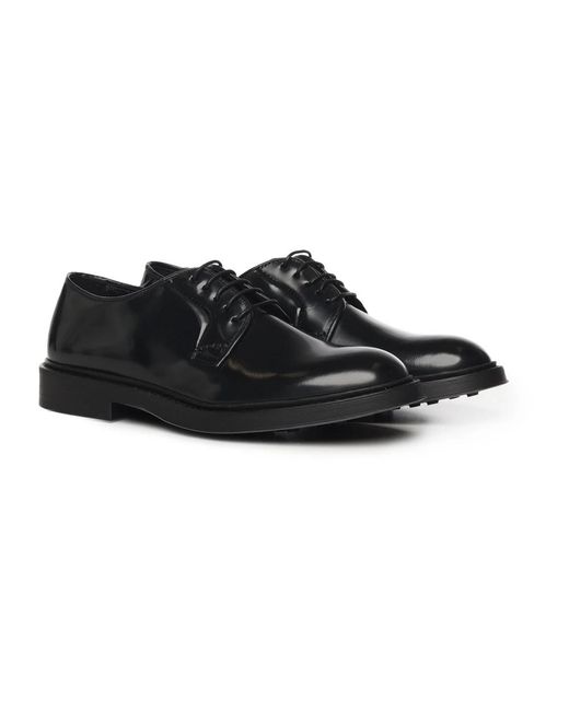 Giuliano Galiano Black Dress Shoes for men