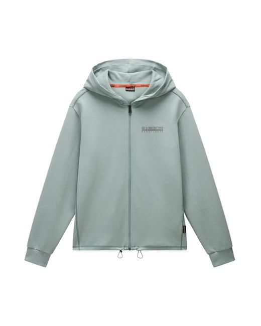 Zip-Throughs di Napapijri in Green da Uomo
