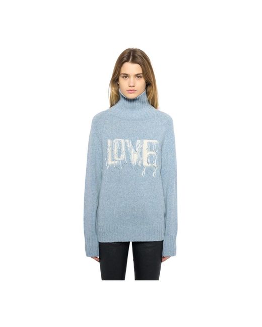 Zadig & Voltaire Turtlenecks in het Blue