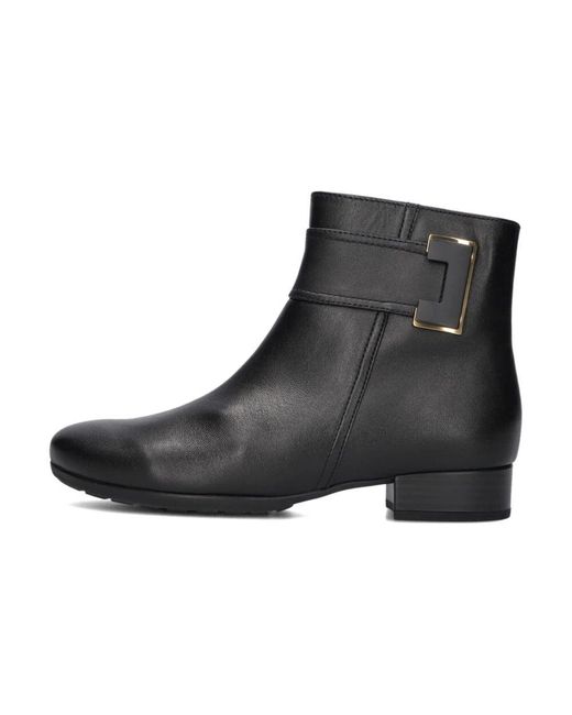 Gabor Black Schwarze Stiefeletten