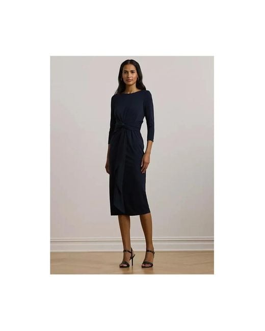 Ralph Lauren Blue Midi Dresses