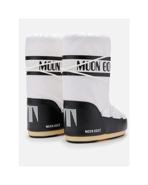 Moon Boot White Winter Boots