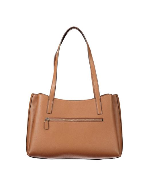 Guess Brown Shoulder Bags