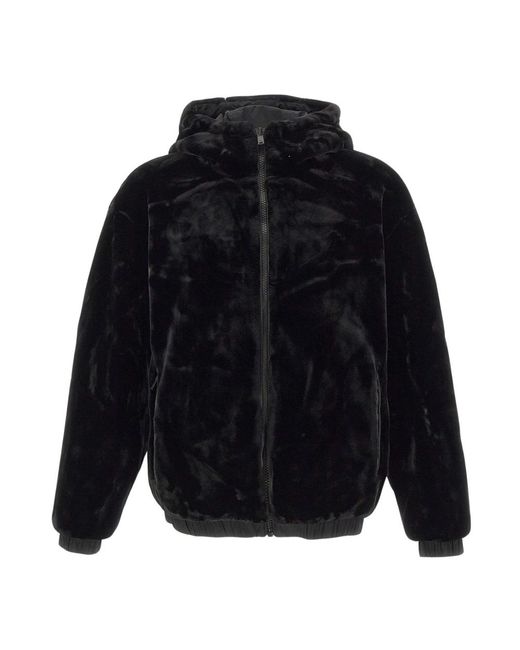 Moose Knuckles Blue Faux Fur & Shearling Jackets for men