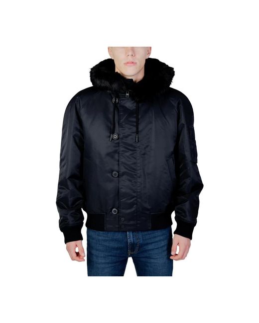HUGO Blue Bomber Jackets for men