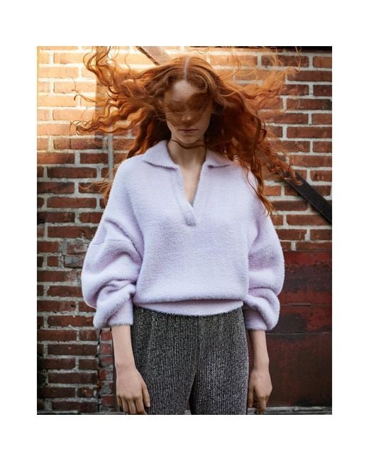 Stine Goya Pink V-Neck Knitwear