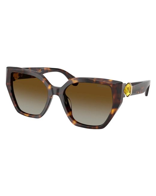 Swarovski Sk6044U Zonnebrillen in het Brown