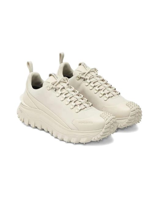 Moncler White Sneakers for men
