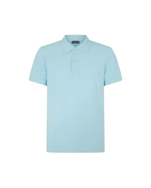Tom Ford Blue Polo Shirts for men