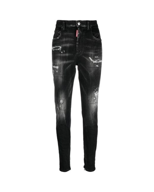 DSquared² Black Skinny Jeans