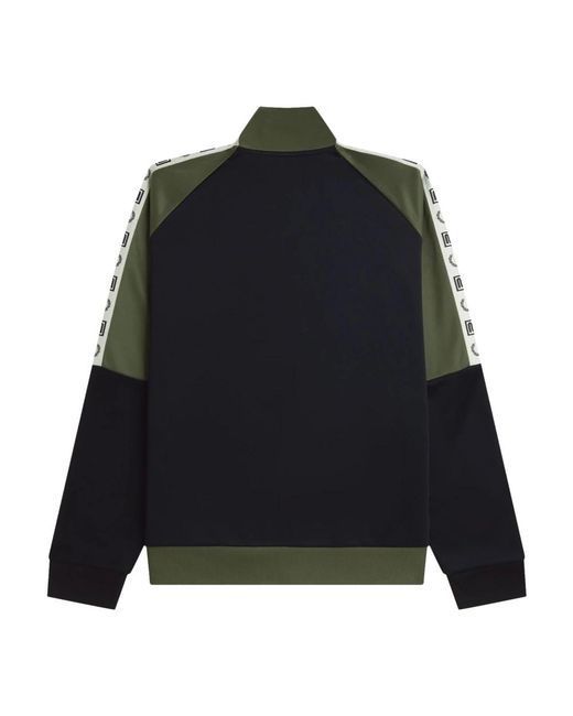Fred Perry Black Zip-Throughs for men