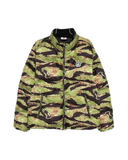 ICECREAM Green Winter Jackets for men