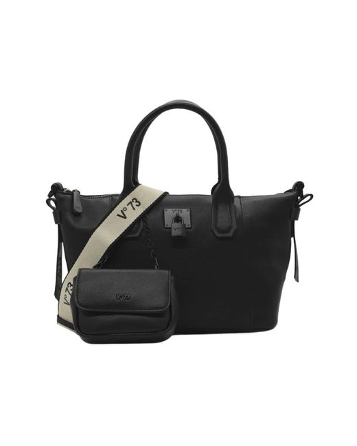 V73 Black Handbags